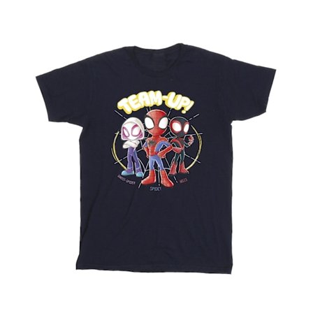 Marvel Boys Spidey And His Amazing Friends Sketch T-Shirt 7-8 år