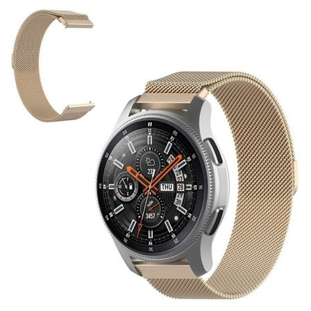 Universal milanese klockarmband i rostfritt stål - Champagne Guld