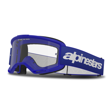 Crossbrille Alpinestars Vision 3 Wordmark Blau