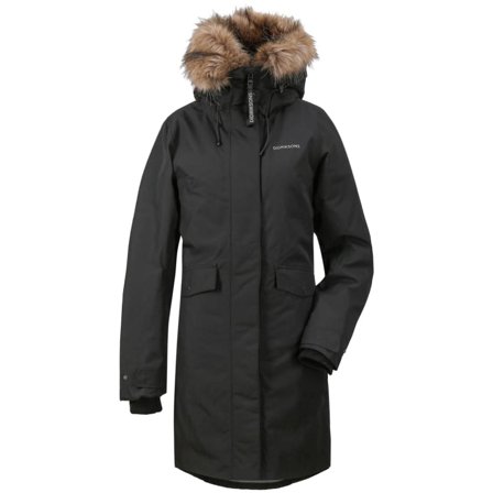 Didriksons Erika Women's Parka Women synthetic-lined parkas Black 42