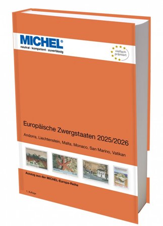 MICHEL - Europas mikrostater 2025/2026 - Frimærkekatalog
