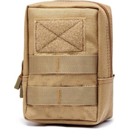 Commuter Fanny Pack Outdoor Brun Militær EDC Lille Taske Vandring