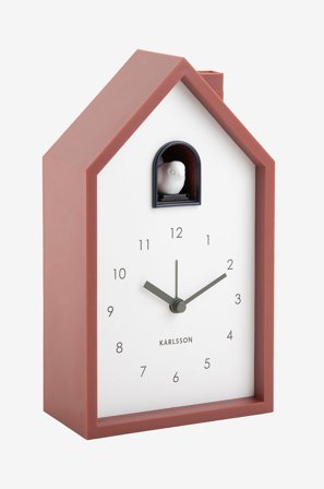 Karlsson - Herätyskello Moderni käkikello - Punainen - Seinäkellot & pöytäkellot - - Homeroom