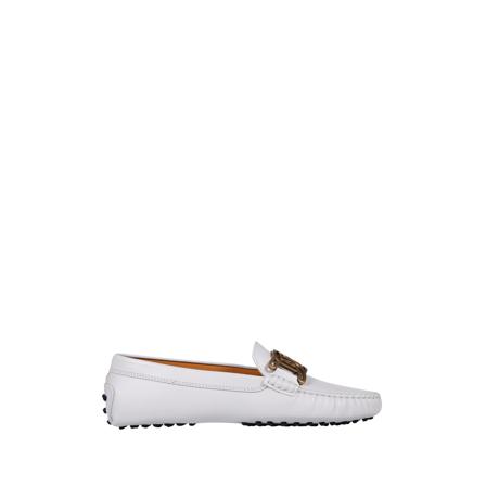 Tod's, Loafers Biały, Kobieta, Rozmiar: 37 EU
