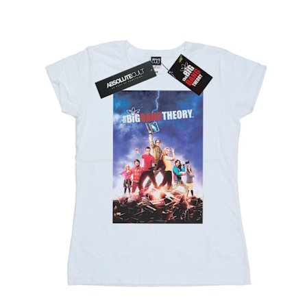 The Big Bang Theory Dam/Damer Karaktär Affisch Bomull T-shirt