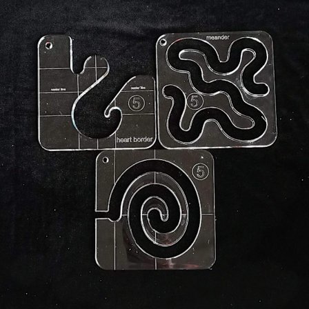 Uusi tilkkutyöviivain, vapaaliikkuva tilkkutyömalli, Meander