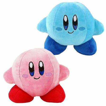 6" Kirby Seisova Pose Pehmeä täytetty nukke Lasten Pehmolelu Syntymäpäivä Joululahja PINK