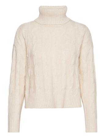 Mschrahima Latifa Roll Neck Cream MOSS COPENHAGEN