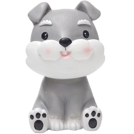 Kreativ glasögonhållare stativ Schnauzer läsglasögonhållare Rea