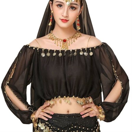 Mavedans Top Show Kostumer SORT