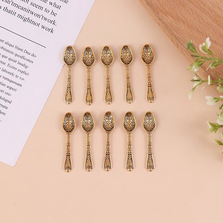 10ST/ set Vintage Mini Lery Sked Dollhouse Miniatures Tablewar