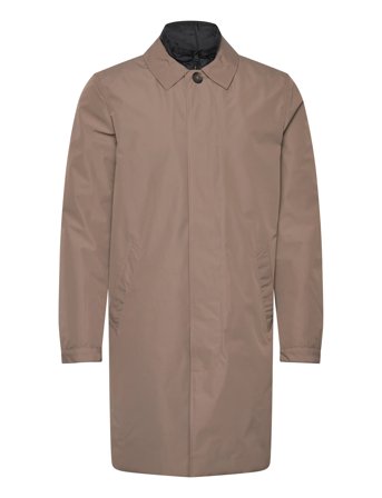 Lindbergh | Mac Coat With Detachable Collar | S