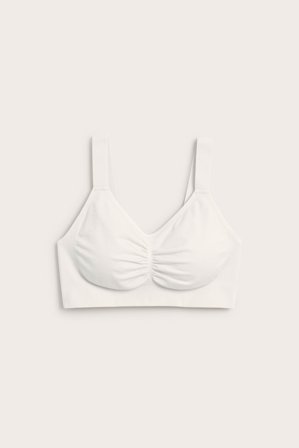 Kappahl | Stanik bez szwów i fiszbin | Biały