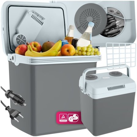 Elektrisk kyl- och värmebox med bärhandtag, 25 liter