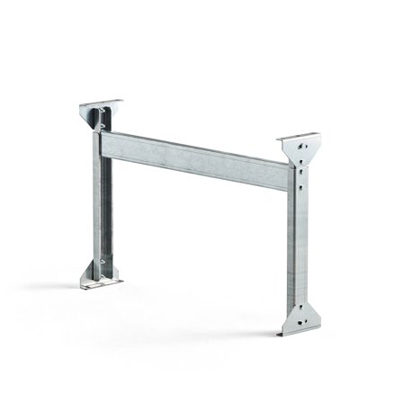 Einstellbare Stütze für Rollenbahn LINE, 800 mm