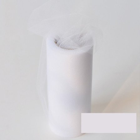 Organza Roll Tulle HVID