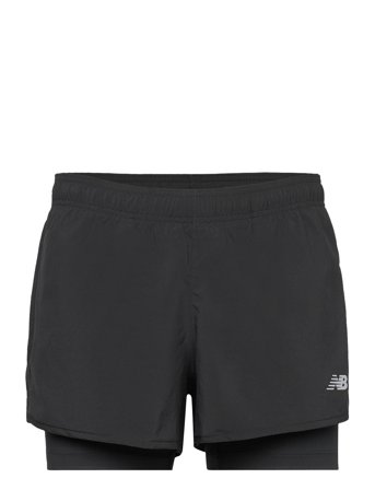 New Balance Sport Essentials 2-In-1 Short 3" - Black - XS