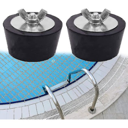 2 stk. Vinterpropper til poolindløbsdyser, 25 mm/32 mm/38 mm/51 mm/63 mm rustfri stål vinterpropper til pool - 25 mm TY