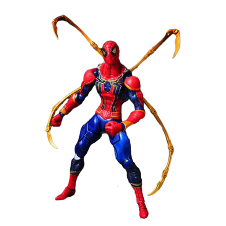 Iron Spider-Man Action Figur Staty Figurinen Keräilymalli