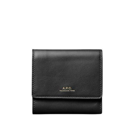 A.p.c. - Plånböcker - Svart - Unisex - Storlek: One Size, unisex, Storlek: ONE SIZE