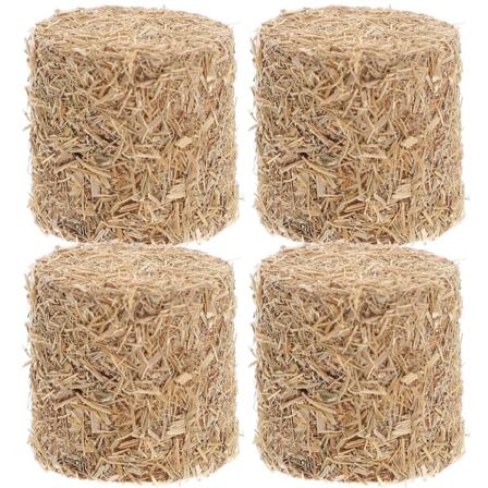 4 st Mini Höbalar Små Dekorativa Höbord Dekoration Rustik Rum Dekor