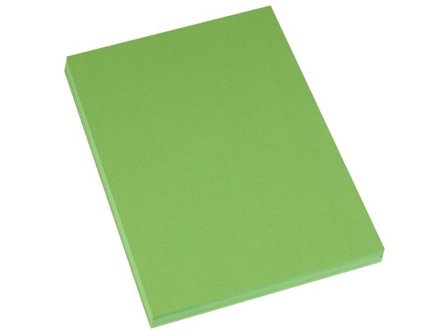 Gladkartong A3 Lövgrön 180g 20 ark - Lyreco - Skola och förskola - Hobbypapper - Kartong