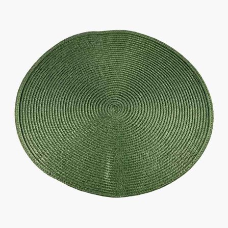 Bordstablett Ø 38 cm grön