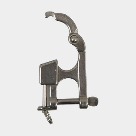 Gancho para esquí acuático, acero inoxidable, 60 mm