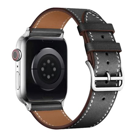 Imak Läderarmband Apple Watch Series 10 42mm Svart