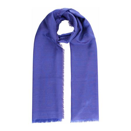 Salvatore Ferragamo Halstørklæde 320115754897 Blå, Dame Tørklæder, Størrelse: ONE Size