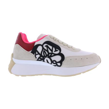 Alexander McQueen Sprint Runner Sneakers Hvid, Dame, Størrelse: 38 EU