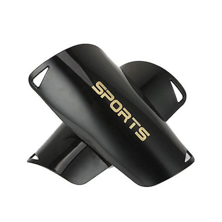 1 par Fotbollsbenskydd Knäskydd Fotbollsbenskydd Säkerhet Black 3 Adults