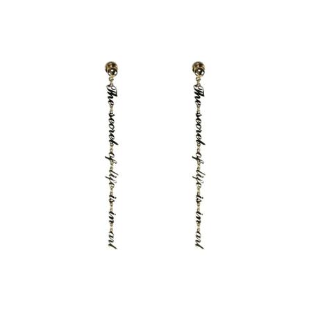 JW Anderson, Earrings Geel, Dames, Maat:ONE Size