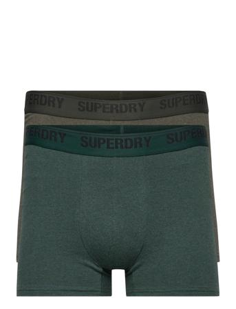 Boxer Multi Double Pack Green Superdry