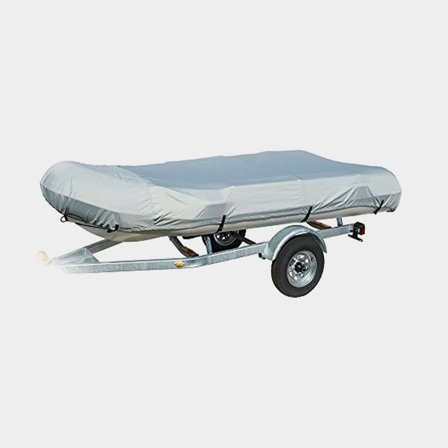 Lodní plachta pro nafukovací člun 1852-Marine Mini, šedá, vhodná pro člun délky 240–300 cm, šířky až 155 cm