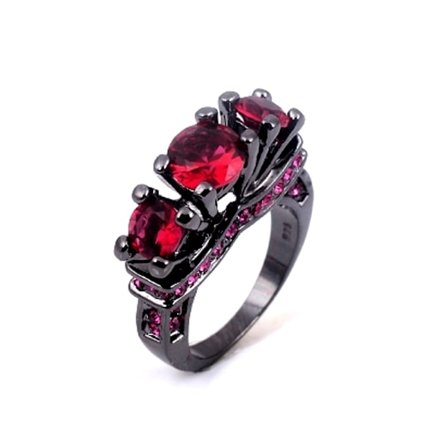 18K Guldfyllda guld Filled gulddoublé Ring CZ