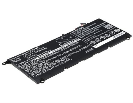 Batteri till Notebook, Bärbar dator för DELL XPS 13 9343, XPS 13-9343 m.fl.