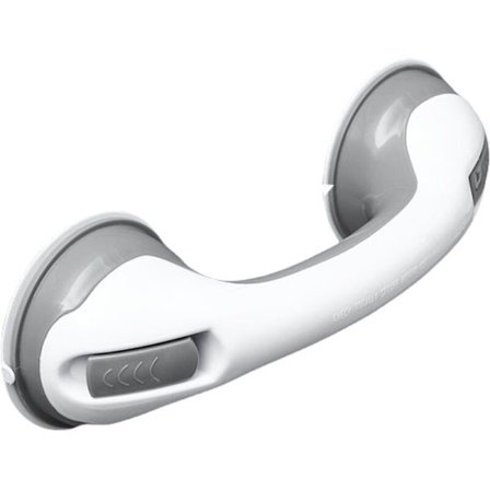 Sugkopp Badkar och Dusch Handtag Säkerhet Badrum Extra Handtag, Grå, 30cm