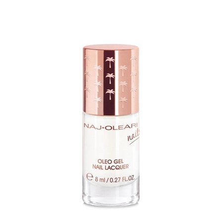 Naj Oleari Oleo Gel Nail Lacquer 02 Bianco Latte - Smalto Effetto Gel