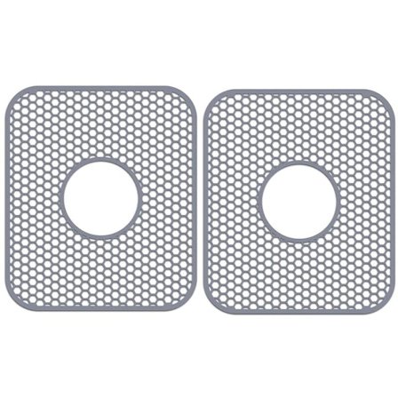 Silikoninen tiskialtaan suojamatto, 2 kpl tiskialtaan suojia keittiön tiskialtaaseen takaviemärillä, lämmönkestävä liukumaton taitettava tiskialtaan 