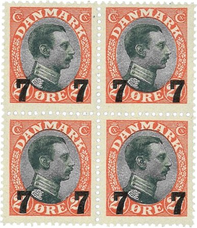 Danmark 1926 - AFA 158 - 4-blok - Postfrisk