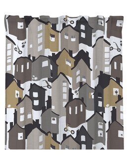 Yhdistelmänauhaverho Kaupunkiaihe Village 2/pak beige