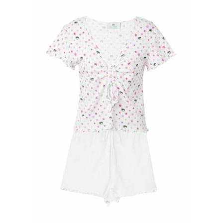 Chiara Ferragni Collection, Pyjamas Biały, Kobieta, Rozmiar: L