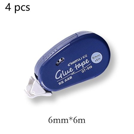 6m*6mm Correction Tape Correction Tool BLÅ blue