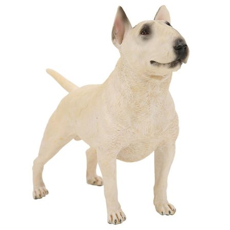 Bullterrieri Malli Koriste yhteensopiva Työpöydän Koristelu ja Koulutuslelu Simulaatio