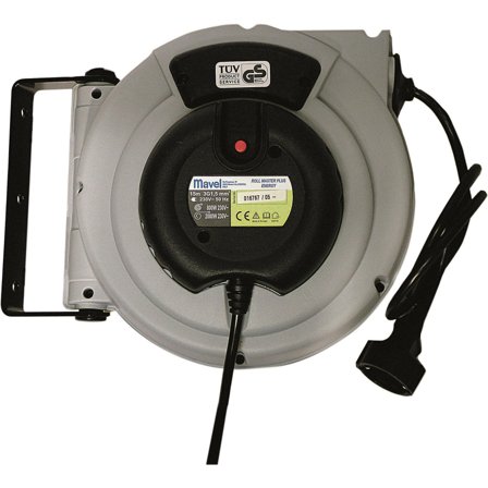 Mavel 811030 Kabelsnelle 230 V, 15 mm, Stikkontakter & kabler