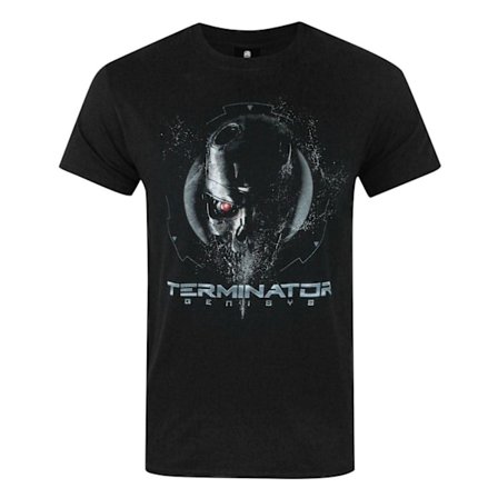 Terminator: Genisys Herr Endoskelett T-shirt S Svart
