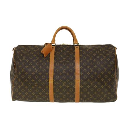 Louis Vuitton Vintage, Pre -owned Keepall 60 Bruin, unisex, Maat:ONE Size