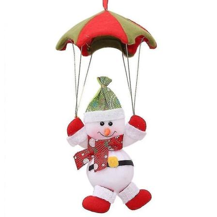 Juldekoration snögubbe scen dekoration hänge
