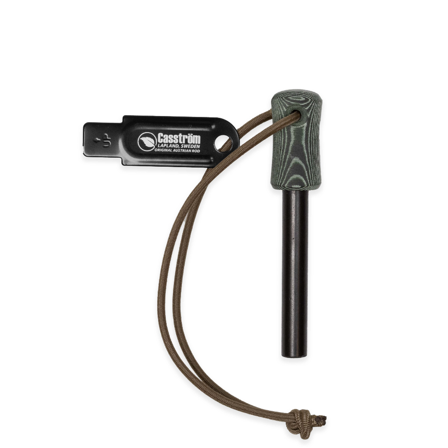 Casström Kipinärauta Vihreä Micarta